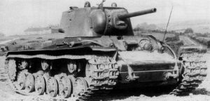 The Soviet heavy tank KV-1 