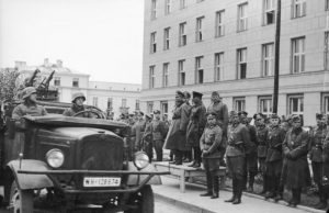 Joint Soviet - Nazi parada in Brest, September 1939