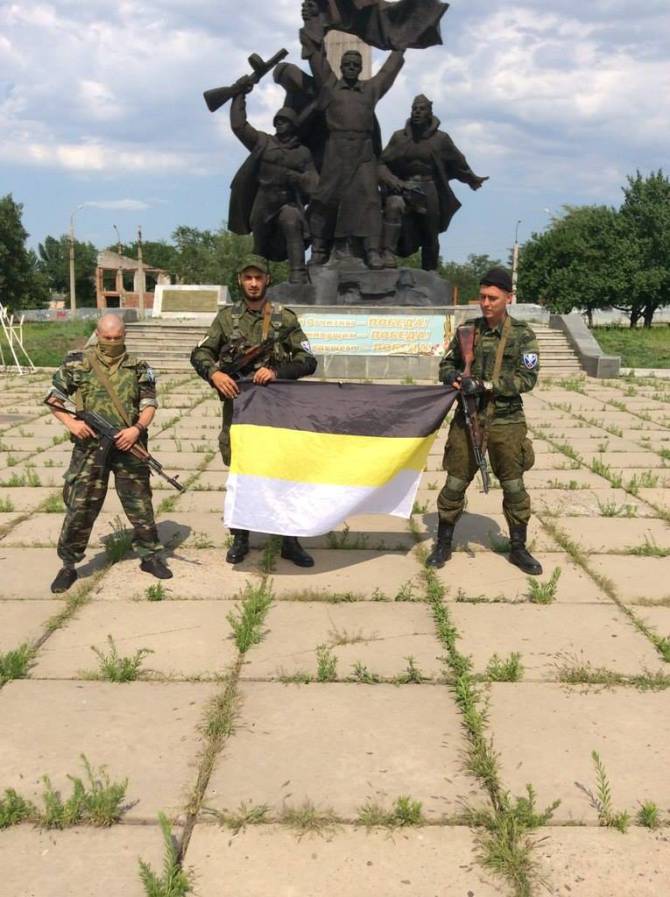 Russian neoNazi "Kornilovtsy" battalion operating in Ukraine