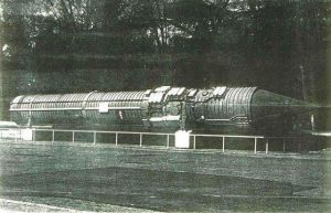 15A11 command missile of the Perimeter System, design bureau Pivdenne (Yuzhnoye), Dnipropetrovsk, Ukraine, Soviet era