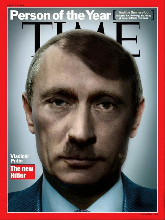 Time cover: Putin, the new Hitler