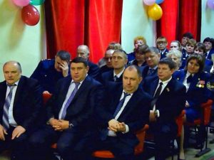 Officials of Putin's government celebrating 75th anniversary of one of the first GULAG concentration camps in Russia