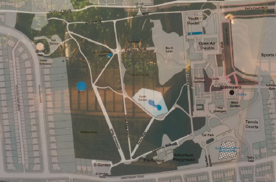 Карта Холанд парку