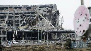 Ruins of the Donetsk International Airport in the Donbas region of Ukraine devastated by heavy shelling by the mercenary and regular troops of the Russian Federation (Image: LB.ua)