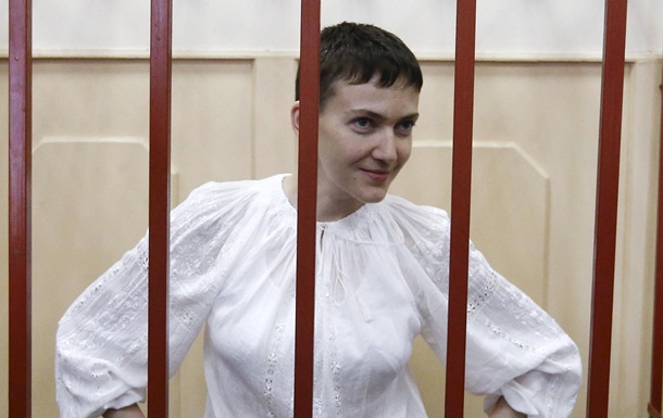 Nadiya Savchenko at the Basmanny court in Moscow