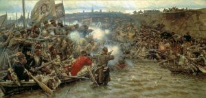 The Conquest of Siberia by Yermak by Vasilily Surikov, 1895 (Image: Wikimedia)