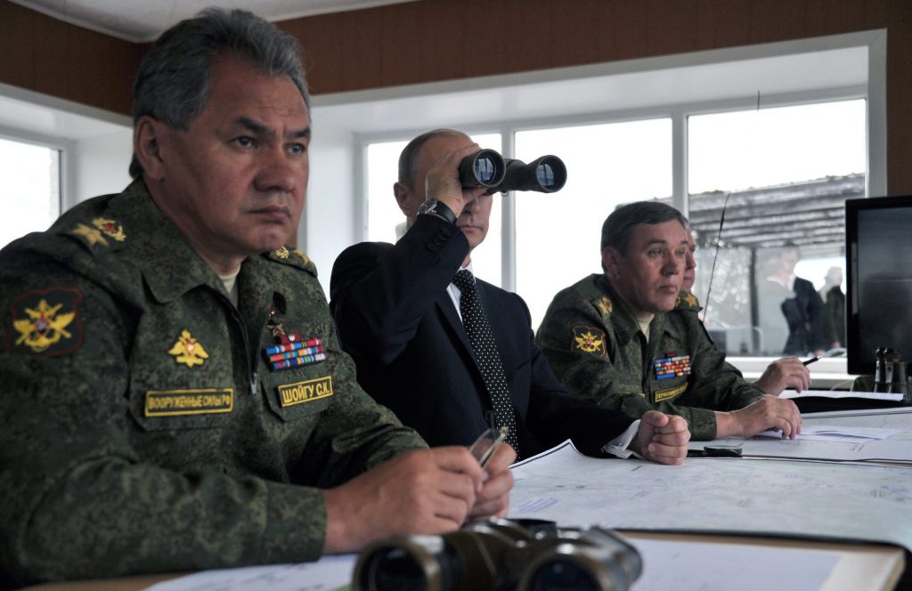 Putin and Shoygu