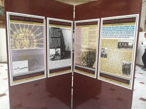 Holodomor Memorial Exhibit at Union Station (source: @24tvua, Roma Lisovich)