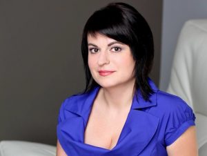 Natalya Radina, the chief editor of Charter 97, top independent news site in Belarus (Image: FB)