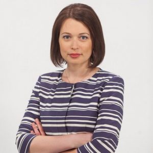 Inga Springe, a founder of the Baltic Center for Investigative Journalism (Image: RFE/RL)