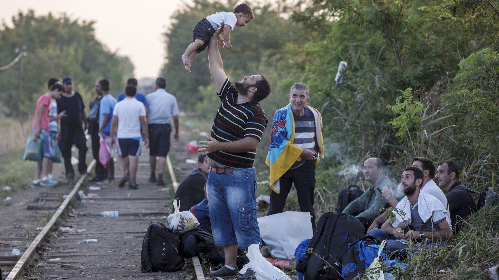 refugees Hungary border