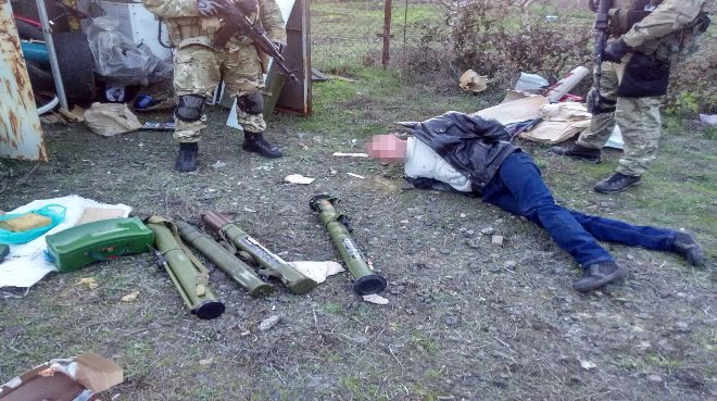 The SBU announced it captured a cell targeting Kherson Oblast.