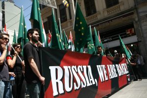 Circassian protesters in Istanbul (Image: No Sochi 2014)