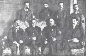 Government of UNR, Symon Petliura seated second from the left 