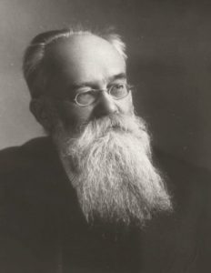 Mykhailo Hrushevsky, [Грушевський, Михайло; Hruševs’kyj, Myxajlo], 1866-1934. The most distinguished Ukrainian historian; principal organizer of Ukrainian scholarship, prominent civic and political leader, publicist, and writer. (Source: EncyclopediaOfUkraine.com)