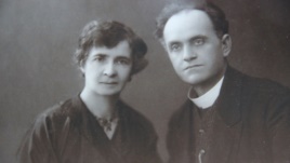 Ihor's grandmother Teofilia and grandfather Lev Yurchynsky 