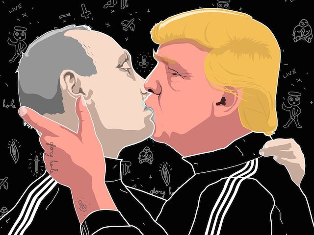 Image result for Putin Gay Trump