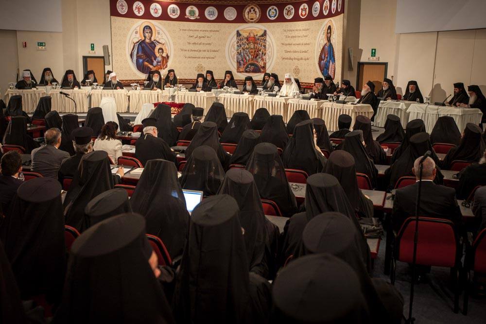 Patriarchs sat at the opening session of the Holy and Great Council in Crete. Photo: fb.com/HGCPress