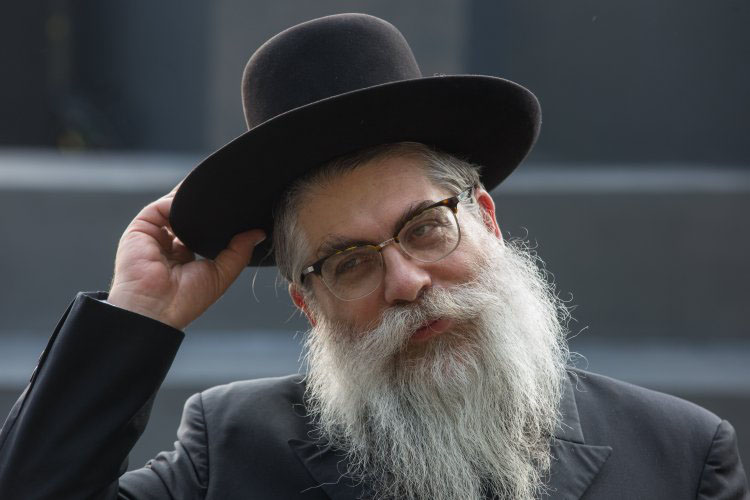 Yaakov Dov Bleich, the chief rabbi of Kyiv and Ukraine, and the head of the Union Of Jewish Religious Organizations of Ukraine (Image: UNIAN)