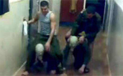 Hazing in the Russian military (Image: social media)