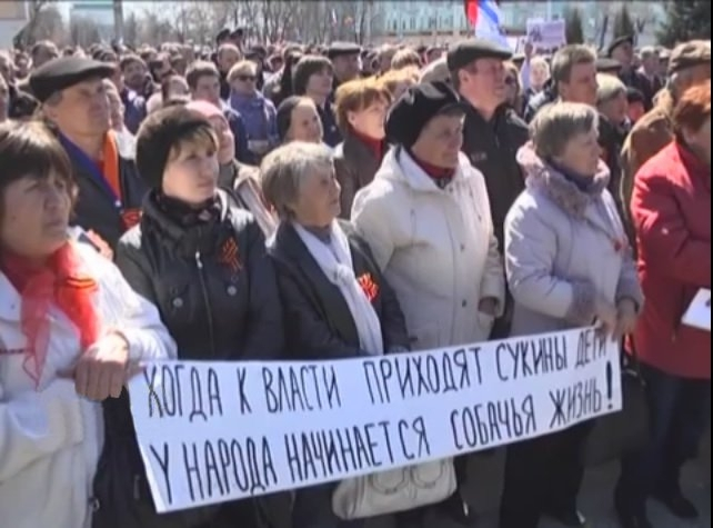 Russian spring Luhansk 30.04.2014