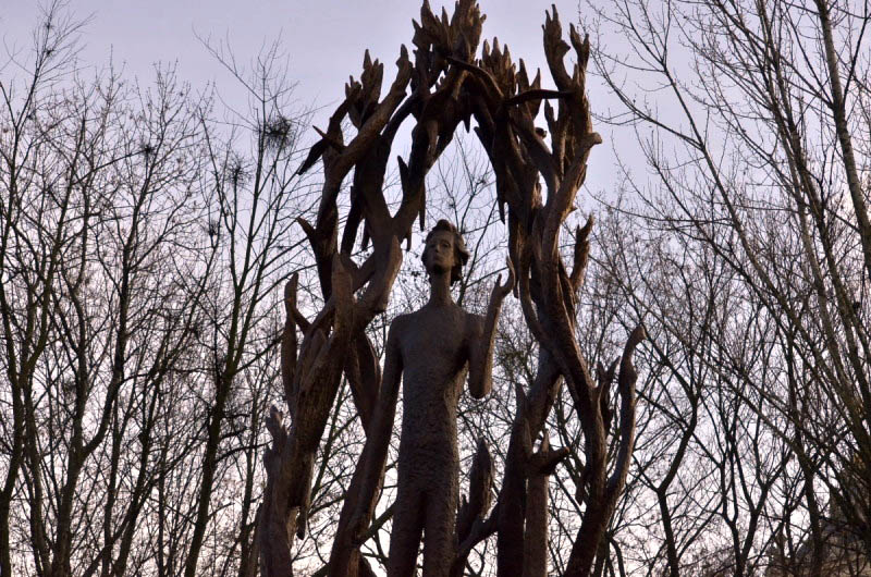 A monument to Bohdan-Ihor Antonych was opened in Lviv. Photo: velychlviv.com