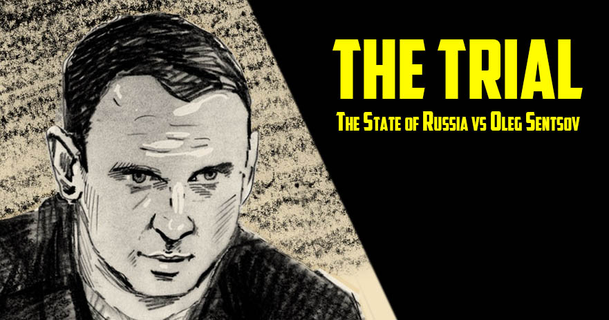 The filmmakers used drawings to illustrate Oleg Sentsov's life which was unavailable in film
