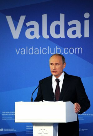 Putin speaking at Valdai (Image: Wikimedia)