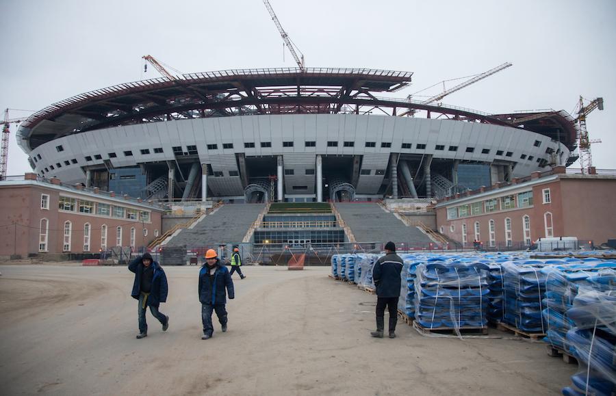 Moscow, in its rush to build venues for the 2018 World Cup is Using “slaves” from North Korea to complete the work under budget (Image: Wikimedia)