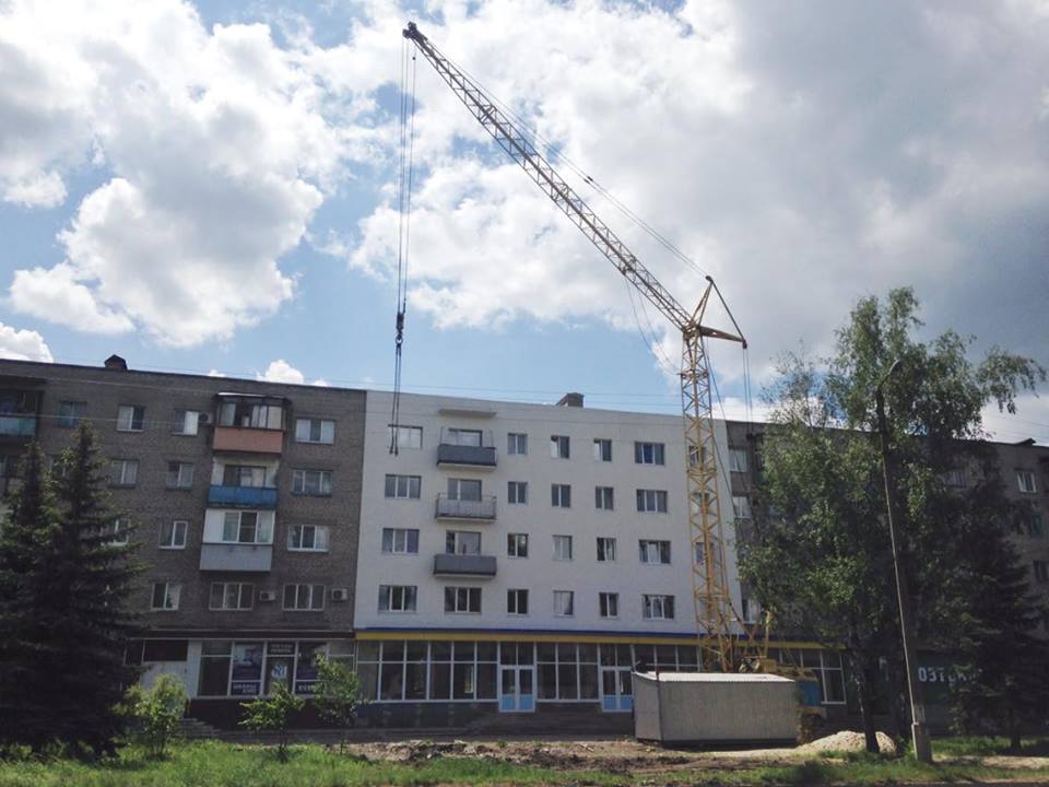 In 2016, the building was repaired. Photo: Euromaidan Press