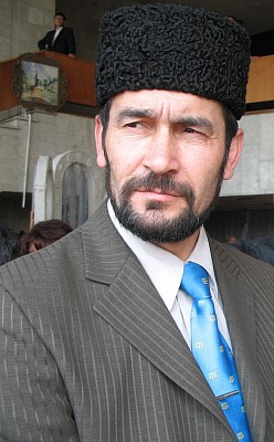 Zair Smedlyaev, head of the Kurultai of the Crimean Tatar People