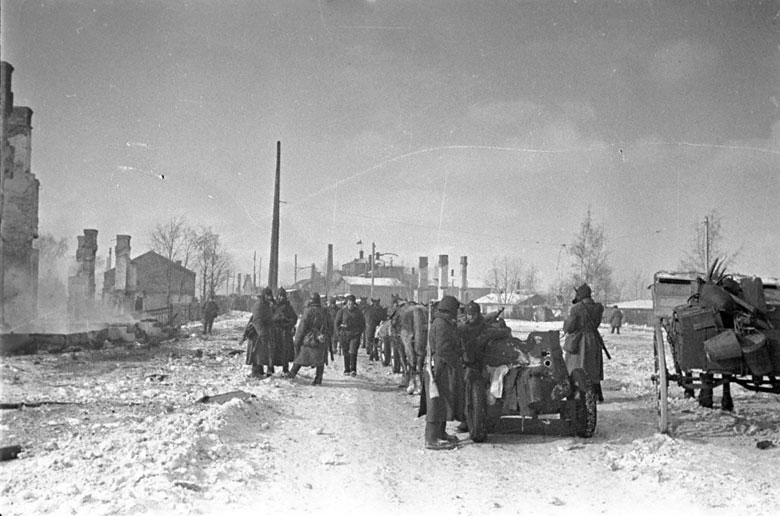 Soviet troops enter defeated Viipuri, Finland, ceded to the USSR as a result of Stalin's aggressive Winter War. The city now is called Vyborg. The Winter War, 1940