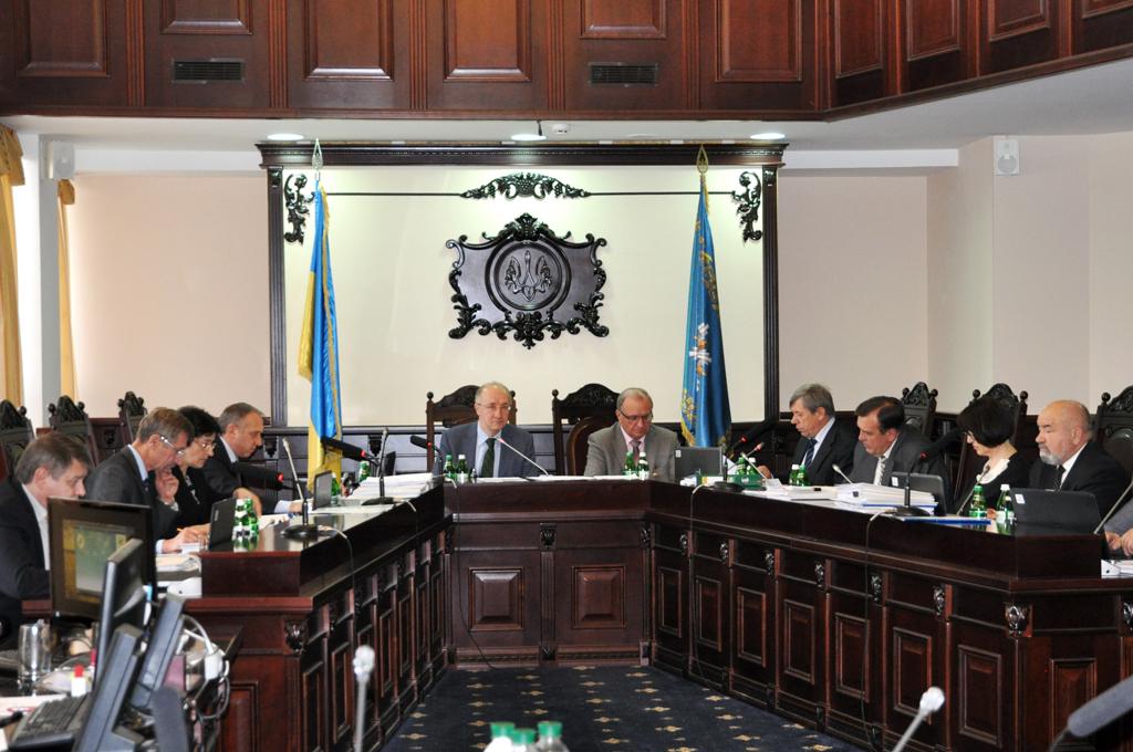 A meeting of the High Qualification Commission of Judges of Ukraine. Photo: HQCJ website
