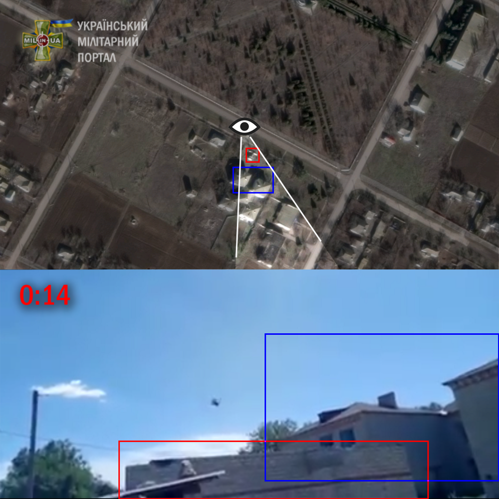 The exact location in Pavlivka, Kherson Oblast. Geolocation: mil.in.ua