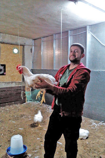 “We raise birds in accordance with international standards.” says Artem.