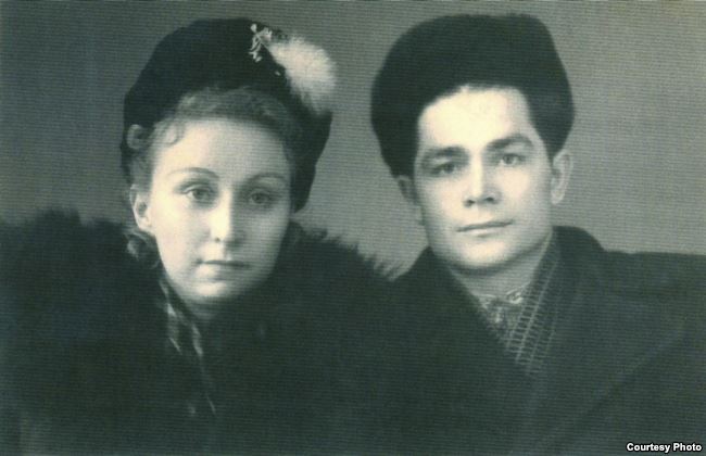 Vasyl Makukh with his wife Lydia