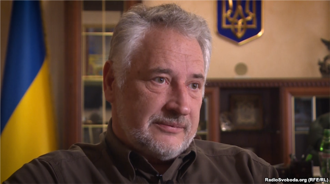 Pavlo Zhebrivsky, head of the military-civilian administration of Donetsk 