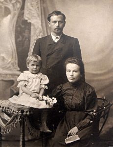 Mykola Leontovych (1877-1921), Ukrainian composer, choral conductor, public figure with his family. Exhibition of retro-photos by artist Volodymyr Kozyuk: Vinnytsia Region: A View into the Past