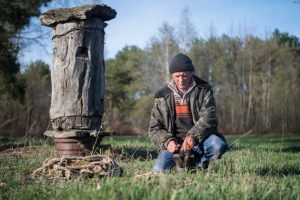 It calms your nerves… Anything can happen in life; there’s a lot of stress everywhere. So, I just go to my bees, rest a while near the hive, look after them, and forget everything.