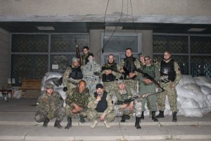 Local militiamen in occupied Luhansk. Photo: ivan777lapshin  