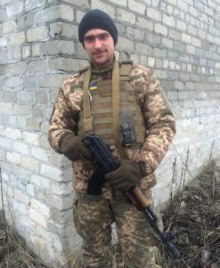 Olekdandr, Donbas-Ukraine Battalion. Photo: Anastasiya Fedchenko 