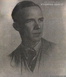 Yevhen Stakhiv (1918-2014) – resistant fighter of the Ukrainian underground movement in the Donbas during WW2, OUN member from 1934. Photo taken in the 1940s 