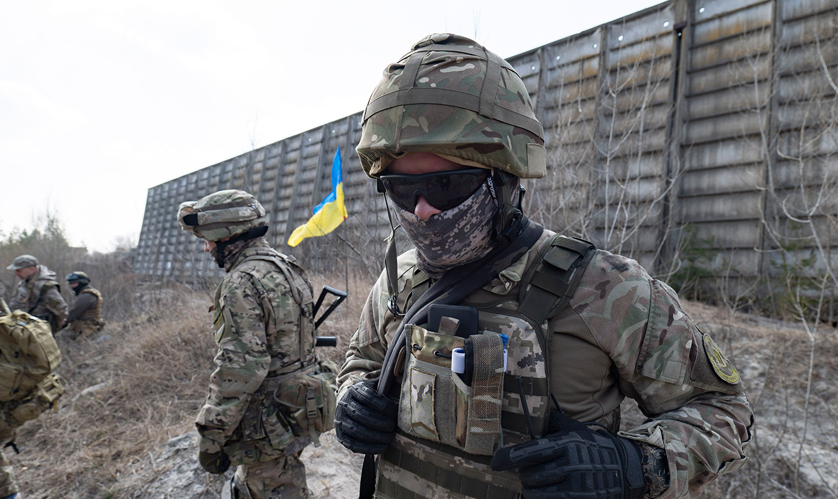 Ukraine's Territorial Defense volunteers prepare to support army in