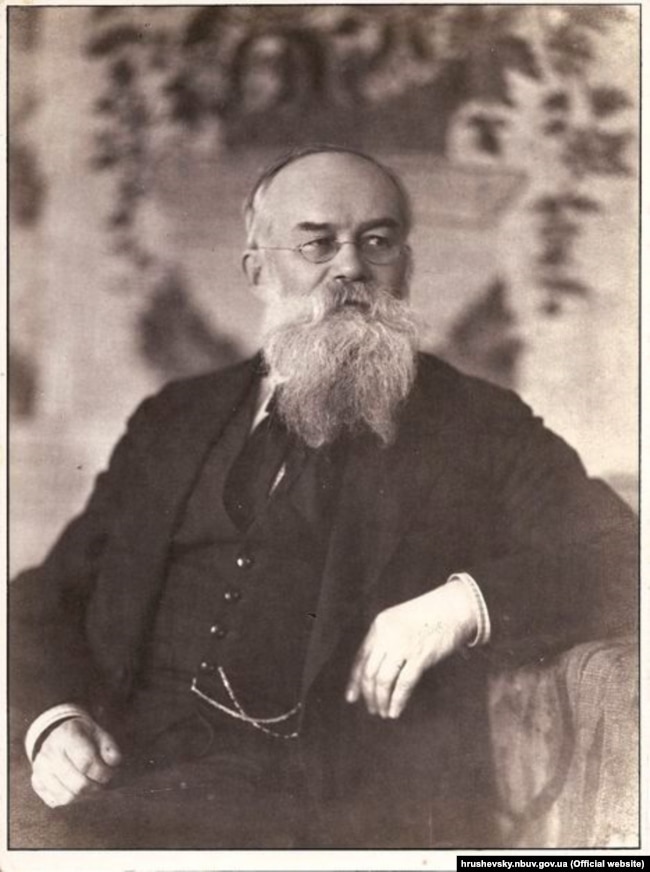 Mykhailo Hrushevsky (1866–1934) was a historian, public and political figure. Chairman of the Central Council of the Ukrainian People's Republic (1917–1918).