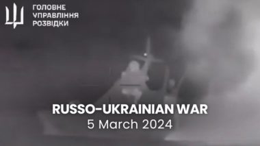 Russo Ukrainian War Day Ukraine Intel Destroys Russian Patrol