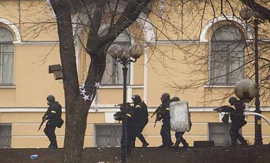 Government snipers on Euromaidan.