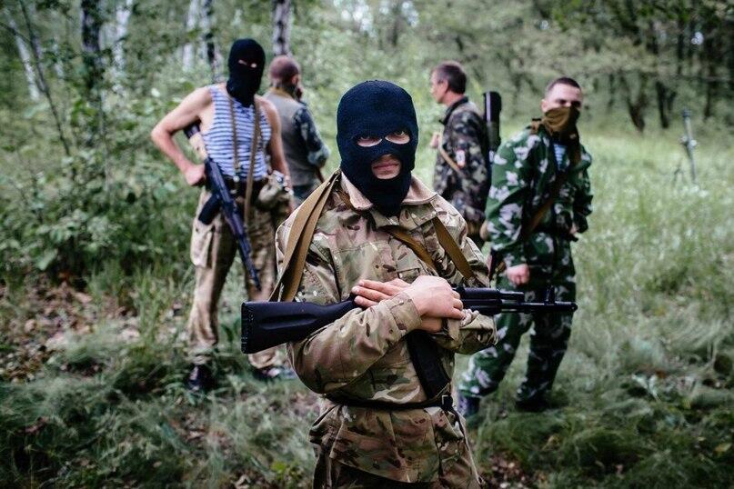 Russian mercenaries in Donbas, Ukraine