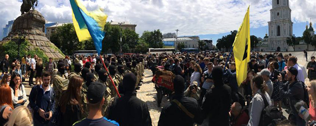 Azov Battalion in Kyiv