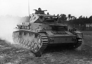 German medium tank T-IV or PzKpfw IV (Germany did not have heavy tanks in 1941)