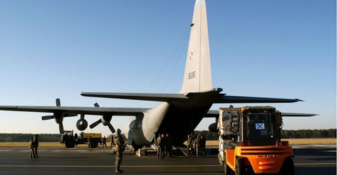 Polish humanitarian aid to Ukrainian soldiers